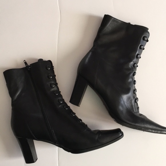 victorian lace up ankle boots